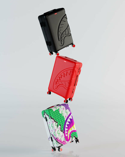 Sprayground - DREAMY TECHNICOLOR SHARKNAUTICS HARDSHELL CARRY-ON LUGGAGE