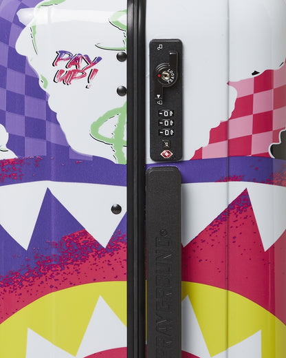 Sprayground - DREAMY TECHNICOLOR SHARKNAUTICS HARDSHELL CARRY-ON LUGGAGE