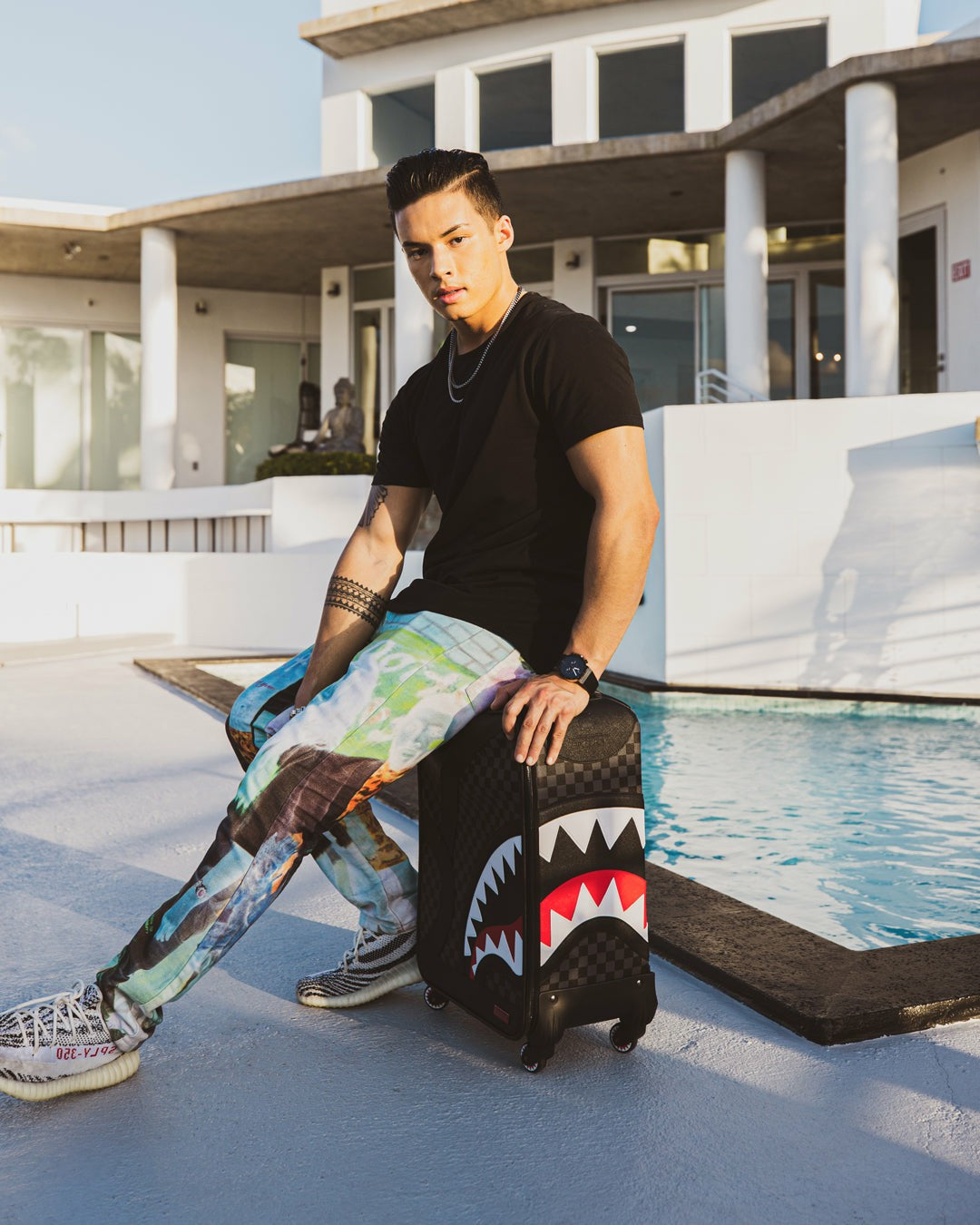 Sprayground - HENNY AIIR TO THE THRONE JETSETTER CARRY-ON LUGGAGE