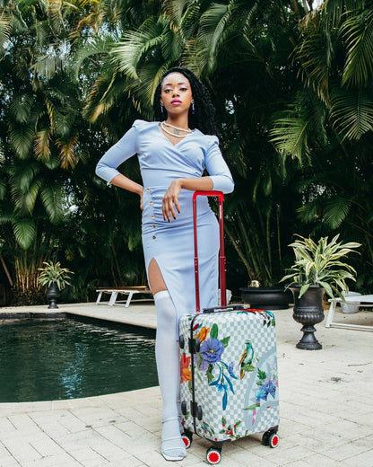 Sprayground - JARDIN DU PALAIS SHARKNAUTICS HARDSHELL CARRY-ON LUGGAGE