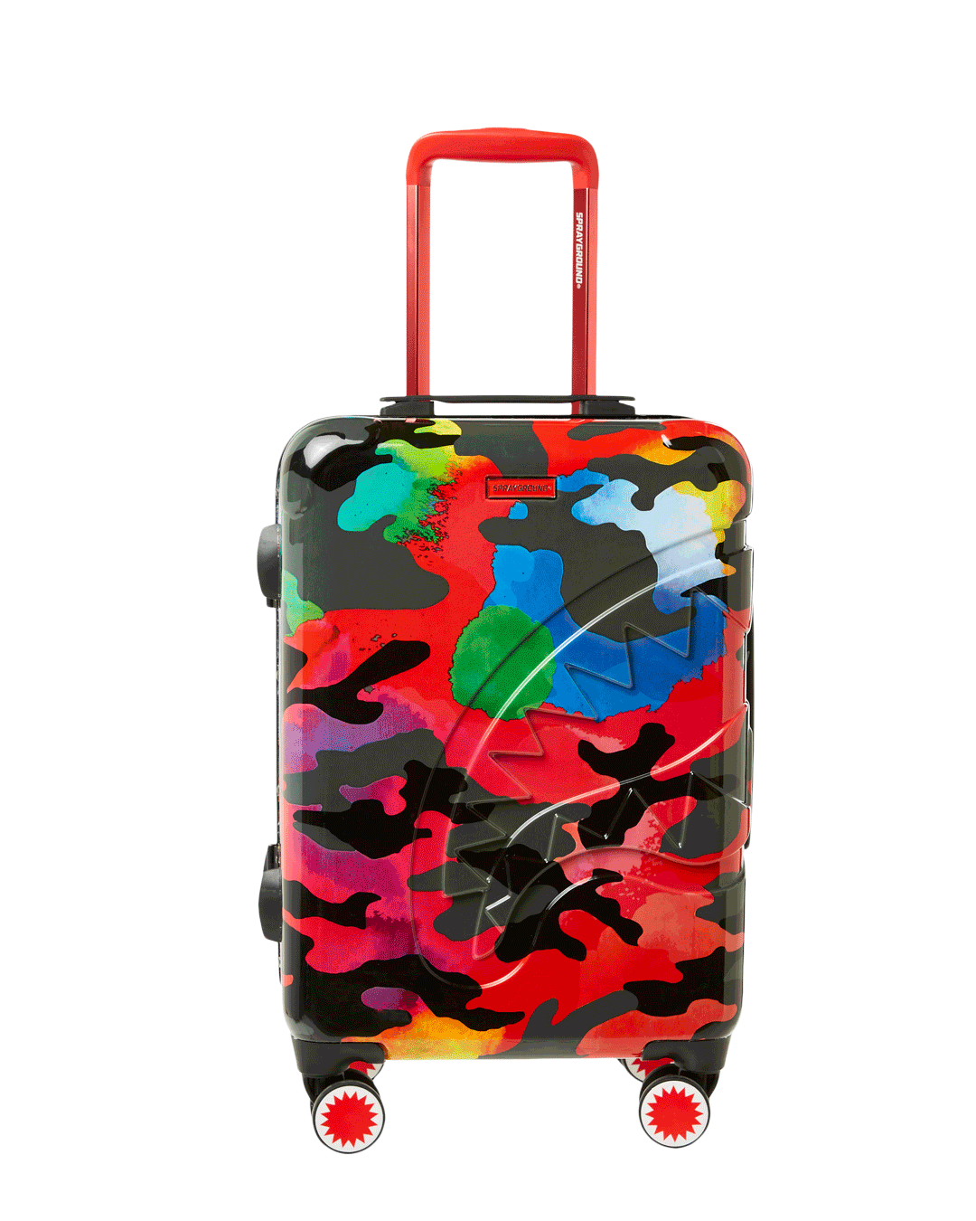 Sprayground - CAMOBURST SHARKNAUTICS HARDSHELL CARRY-ON LUGGAGE