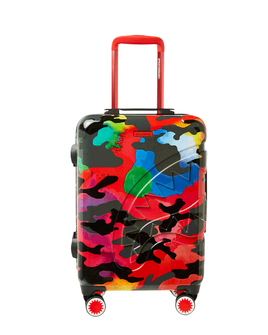 Sprayground - CAMOBURST SHARKNAUTICS HARDSHELL CARRY-ON LUGGAGE