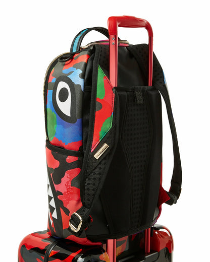 Sprayground - CAMOBURST SHARKNAUTICS HARDSHELL CARRY-ON LUGGAGE