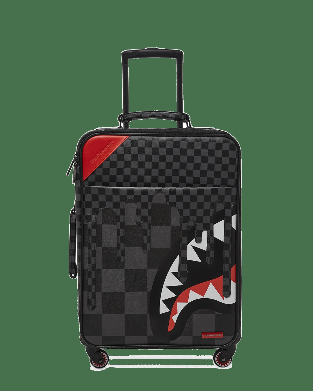 Sprayground - XTC GREY SHARKS IN PARIS JETSETTER CARRY-ON LUGGAGE