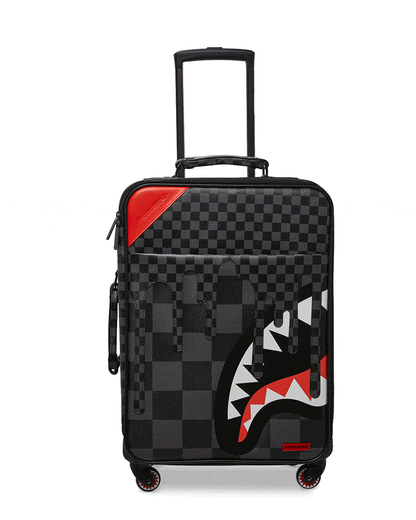 Sprayground - XTC GREY SHARKS IN PARIS JETSETTER CARRY-ON LUGGAGE