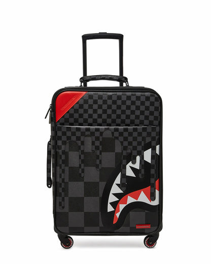 Sprayground - XTC GREY SHARKS IN PARIS JETSETTER CARRY-ON LUGGAGE