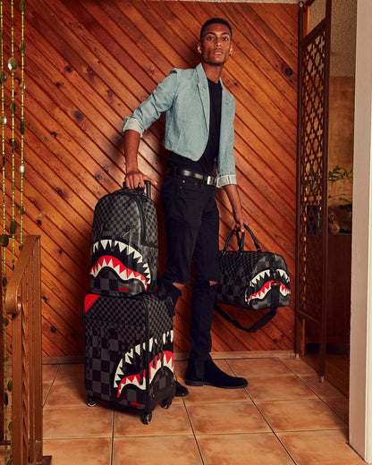 Sprayground - XTC GREY SHARKS IN PARIS JETSETTER CARRY-ON LUGGAGE