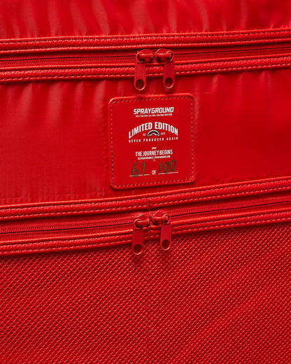 Sprayground - RED RIVIERA JETSETTER CARRY-ON LUGGAGE