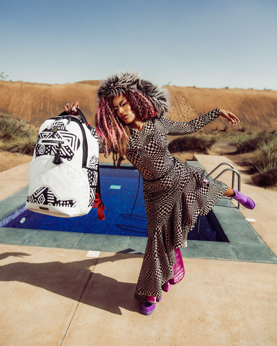 Sprayground - A.I.8 AFRICAN INTELLIGENCE - ORIGIN STORY BACKPACK (DLXV)