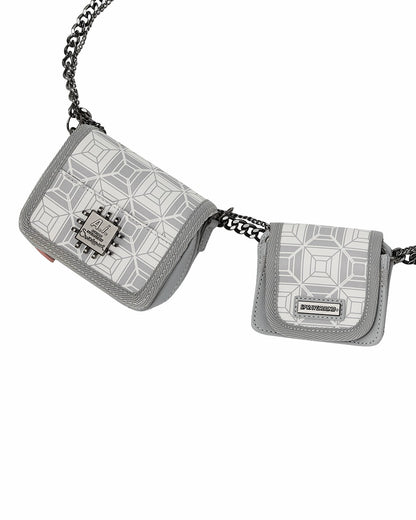 Sprayground - A.I.8 AFRICAN INTELLIGENCE BOOKED & BUSY CHARM WAISTBELT