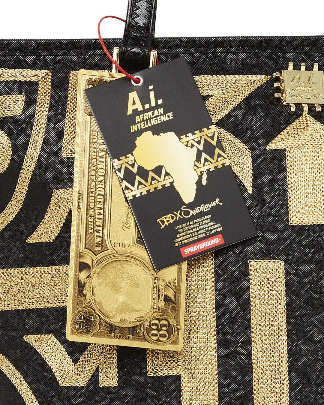 Sprayground - A.I.8 AFRICAN INTELLIGENCE PATH TO THE FUTURE II TOTE