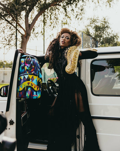 Sprayground - A.I.8 AFRICAN INTELLIGENCE PLANET UTOPIA BACKPACK (DLXV)