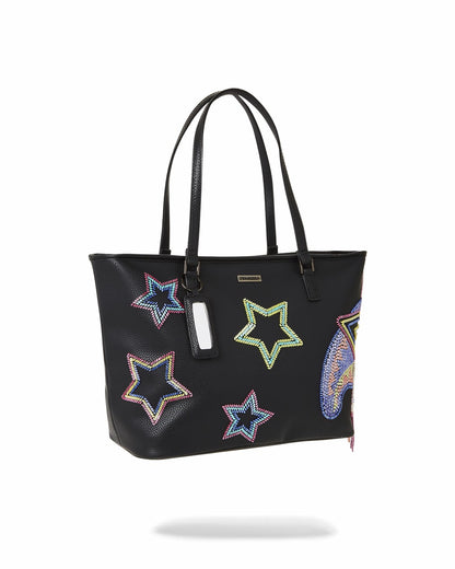 Sprayground - STAR RACER A.I.7 SANDFLOWER COLLAB BEADED TOTE