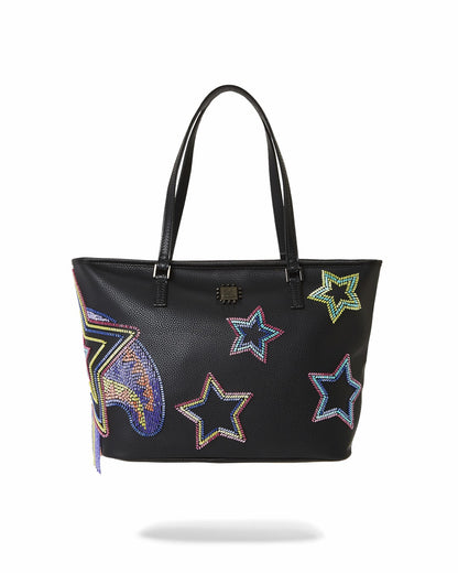 Sprayground - STAR RACER A.I.7 SANDFLOWER COLLAB BEADED TOTE