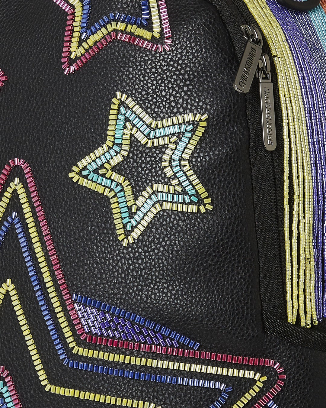 Sprayground - STAR RACER A.I.7 SANDFLOWER COLLAB BEADED BACKPACK