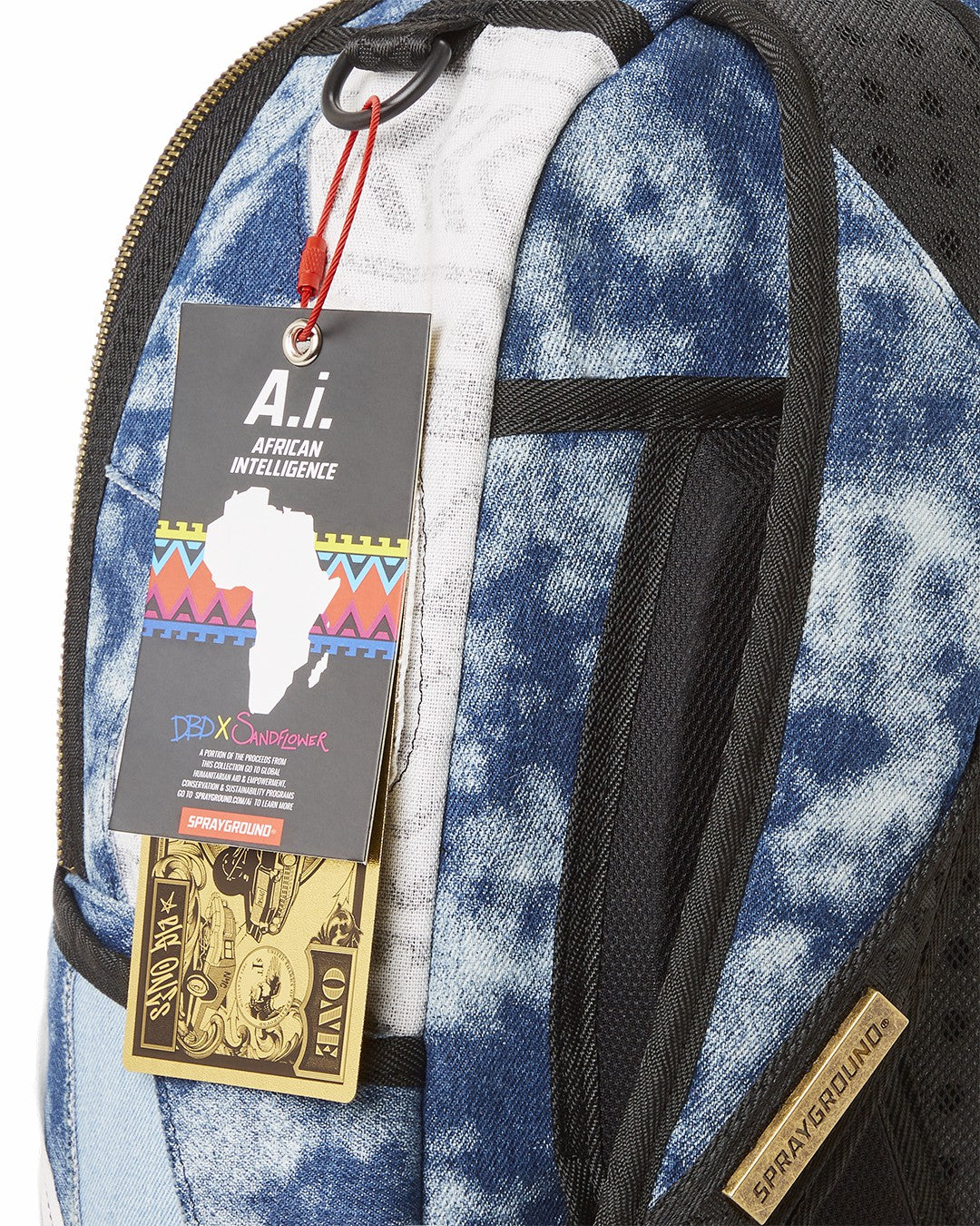 Sprayground - COAST TO COAST A.i.6 SANDFLOWER COLLAB BACKPACK