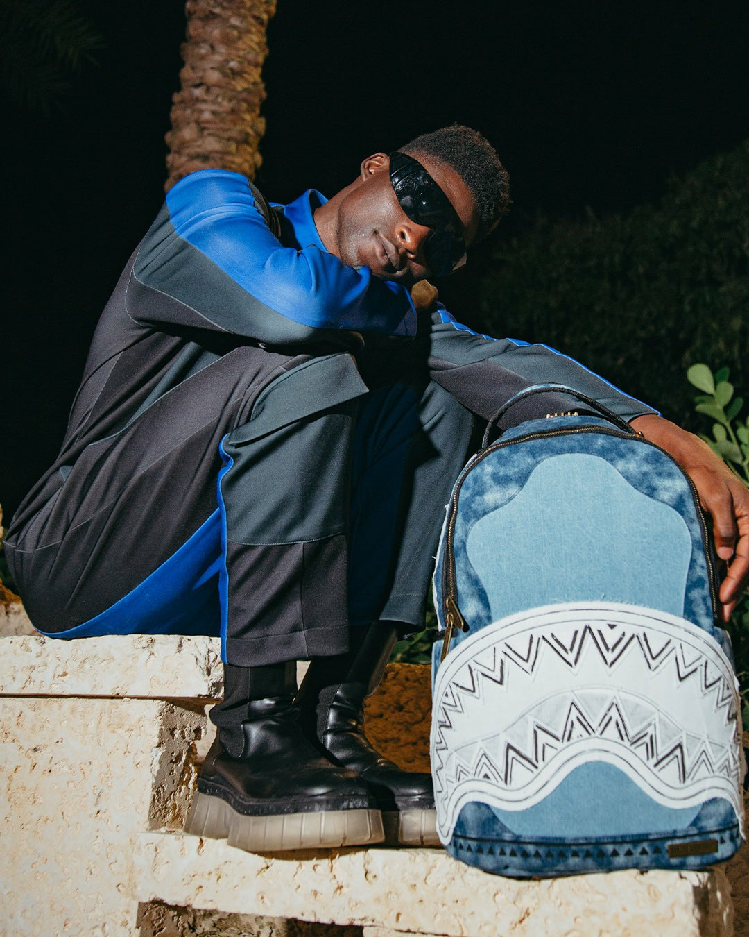 Sprayground - COAST TO COAST A.i.6 SANDFLOWER COLLAB BACKPACK