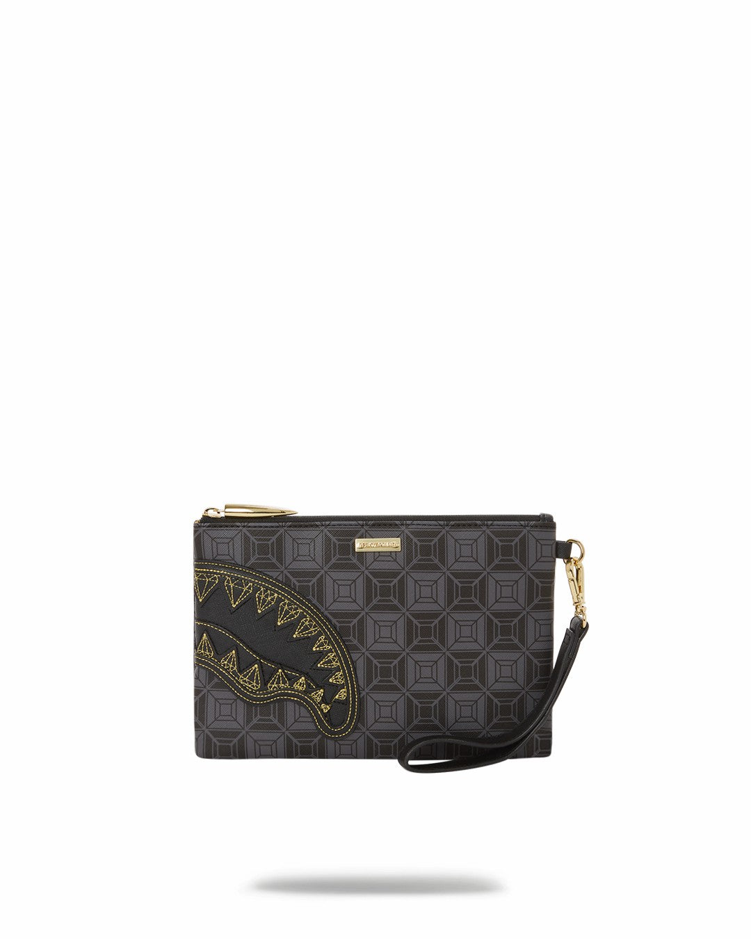 Sprayground - OBSIDIAN STUNNER A.i.6 SANDFLOWER COLLAB CROSSOVER CLUTCH
