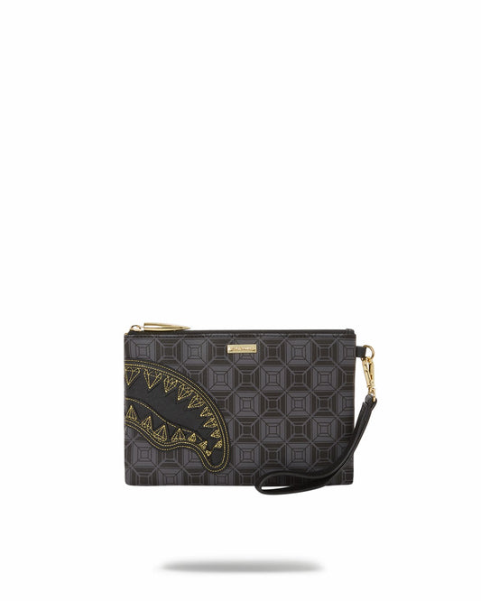 Sprayground - OBSIDIAN STUNNER A.i.6 SANDFLOWER COLLAB CROSSOVER CLUTCH