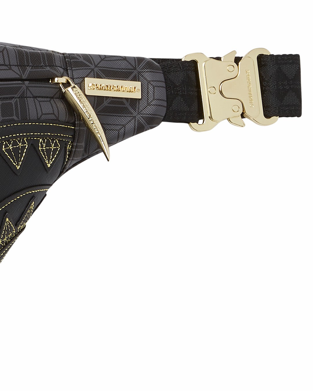 Sprayground - OBSIDIAN STUNNER A.i.6 SANDFLOWER COLLAB SAVVY CROSSBODY