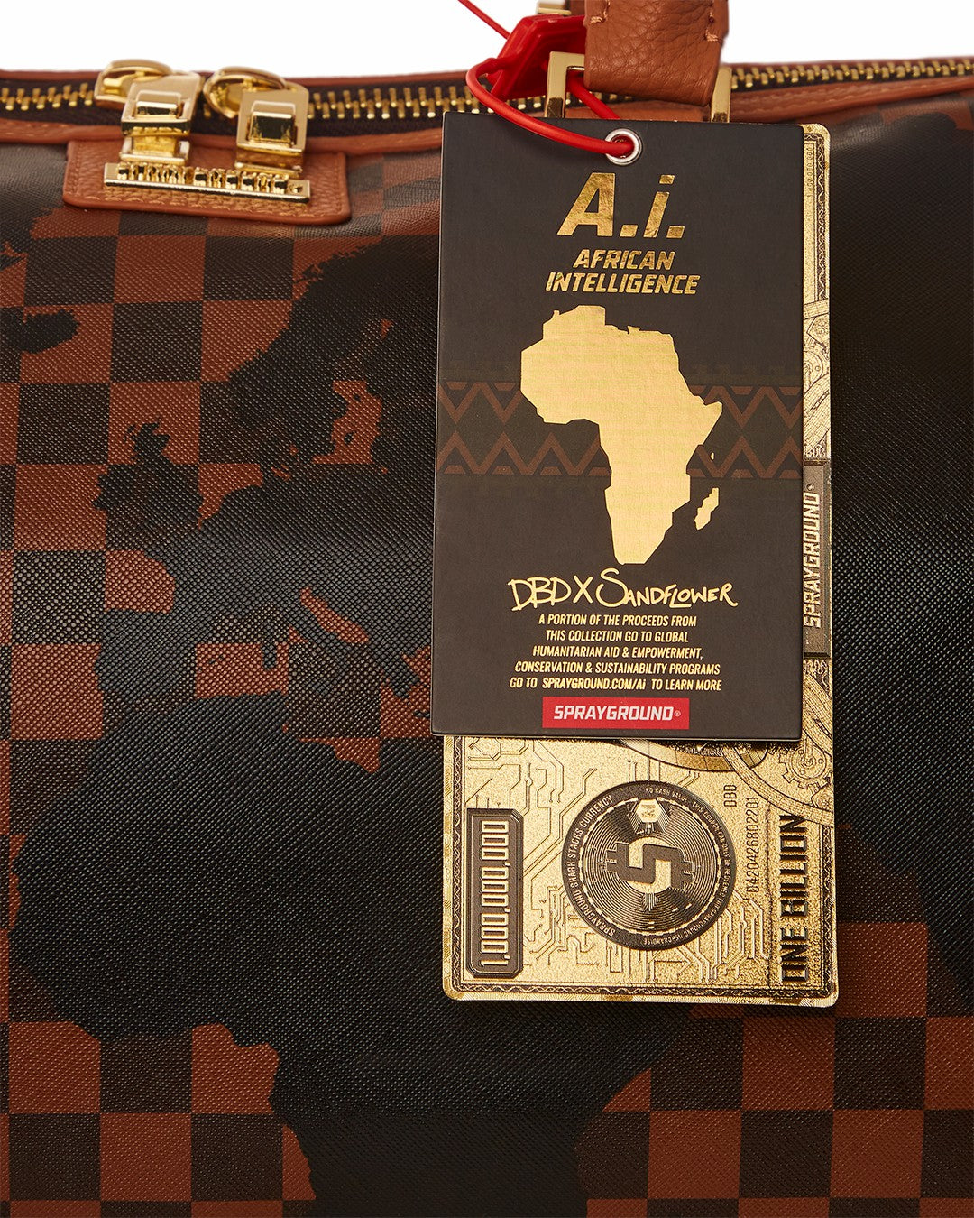 Sprayground - A.i.5 GLOBAL DUFFLE