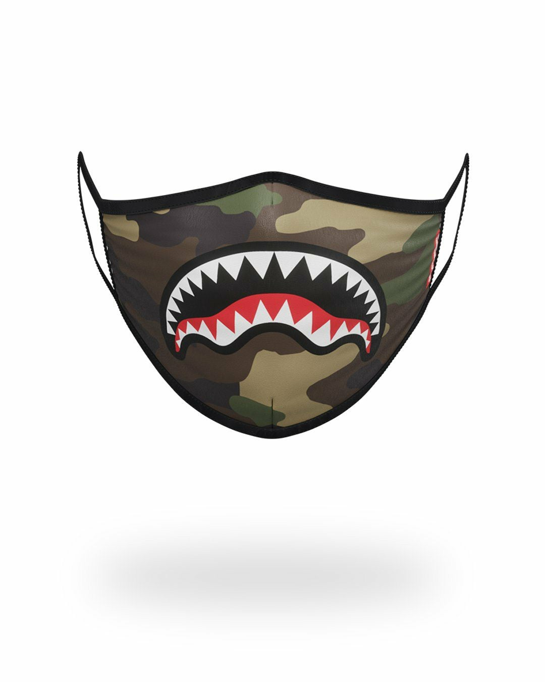 Sprayground - CAMO SHARKMOUTH FORM-FITTING MASK