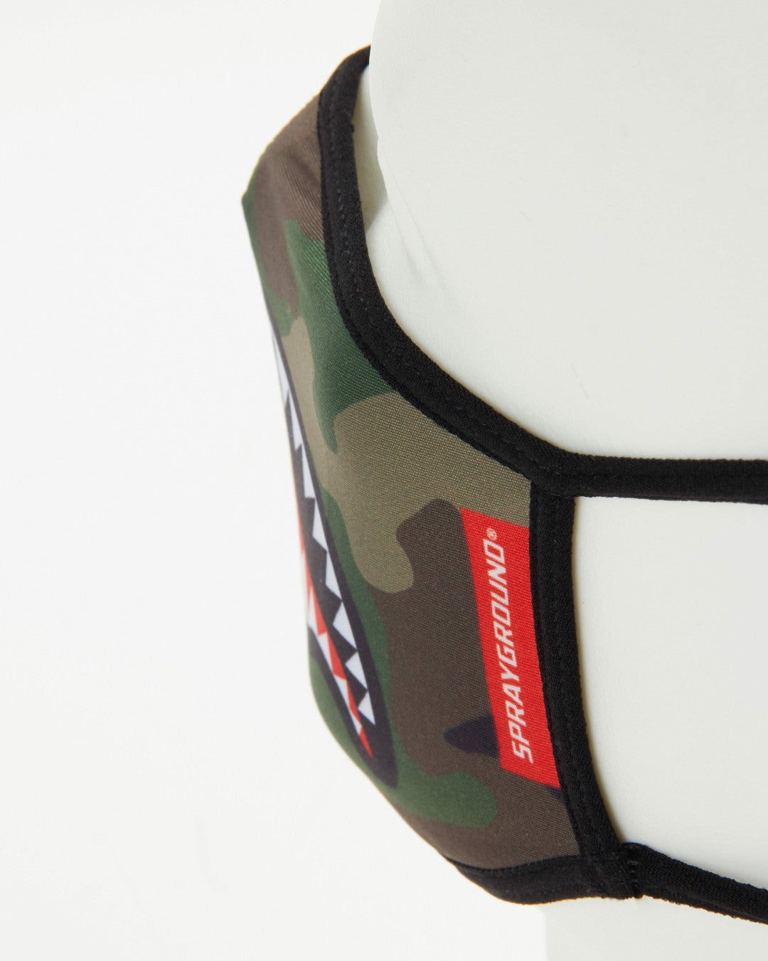 Sprayground - CAMO SHARKMOUTH FORM-FITTING MASK