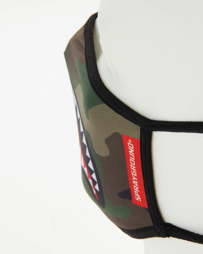 Sprayground - CAMO SHARKMOUTH FORM-FITTING MASK