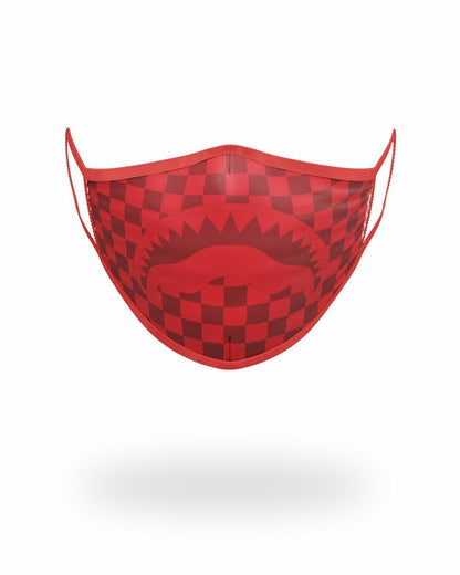 Sprayground - SHARKS IN PARIS (RED) FORM-FITTING MASK