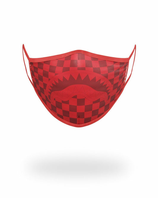Sprayground - SHARKS IN PARIS (RED) FORM-FITTING MASK