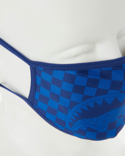 Sprayground - SHARKS IN PARIS (BLUE) FORM-FITTING MASK