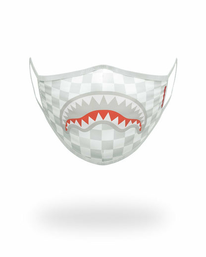 Sprayground - SHARKS IN PARIS (WHITE) FORM-FITTING MASK