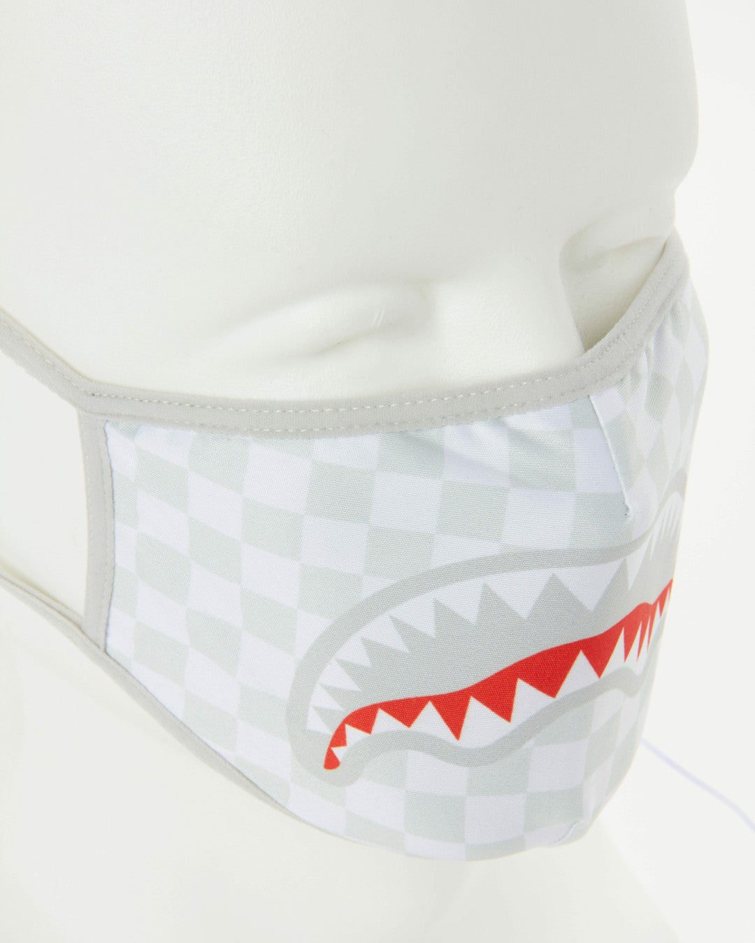 Sprayground - SHARKS IN PARIS (WHITE) FORM-FITTING MASK