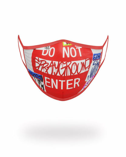 Sprayground - DO NOT ENTER FORM-FITTING MASK