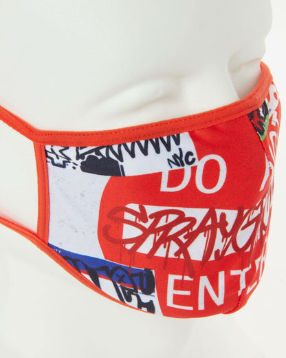 Sprayground - DO NOT ENTER FORM-FITTING MASK