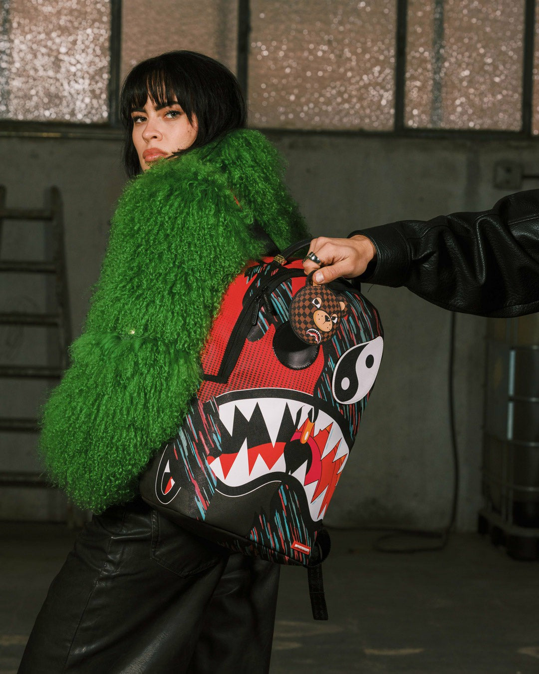 Sprayground - HYPER DRIVEN SHARK BACKPACK (REMOVABLE SET OF EYES)