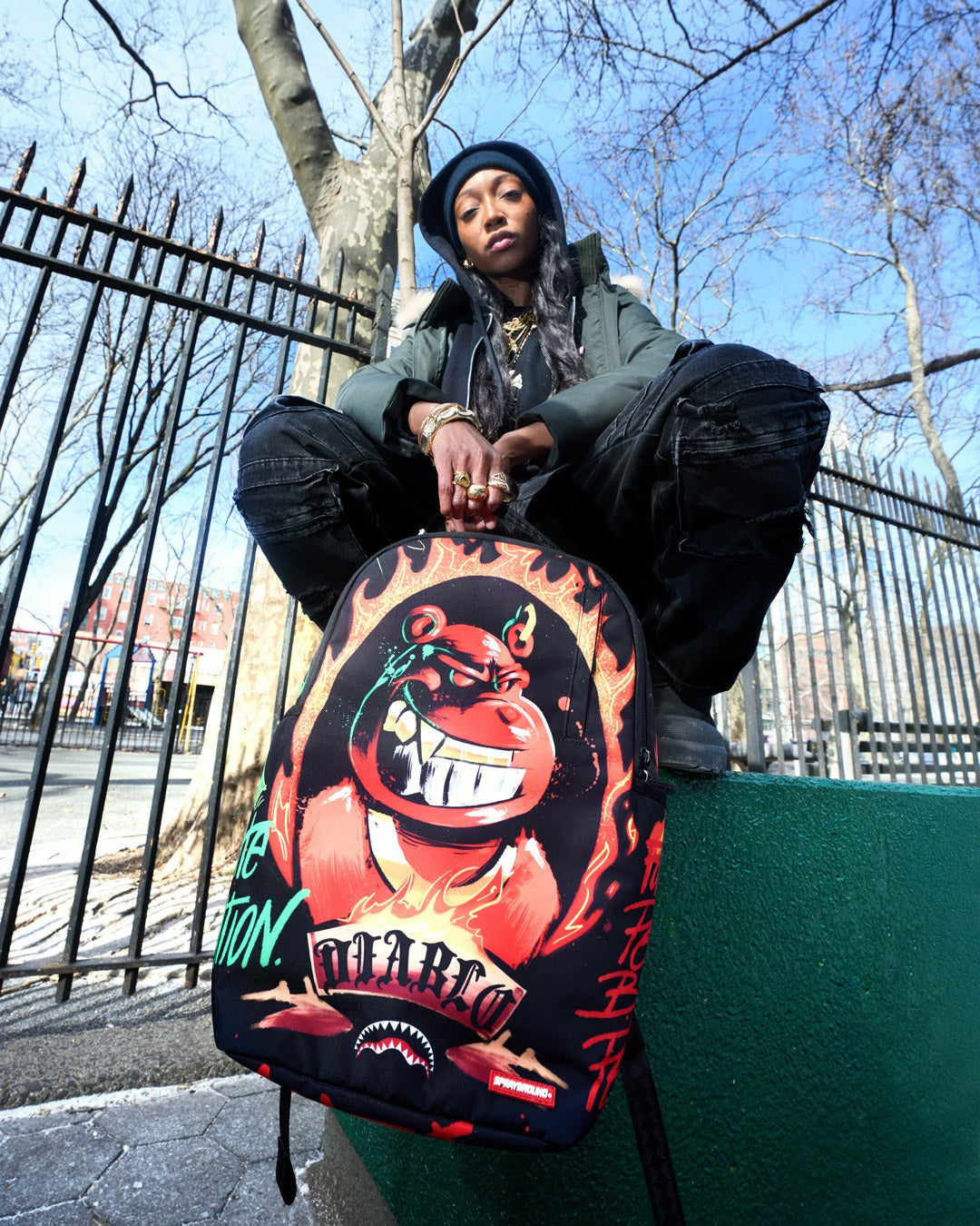Sprayground - DIABLO BILLION BURNIN BACKPACK