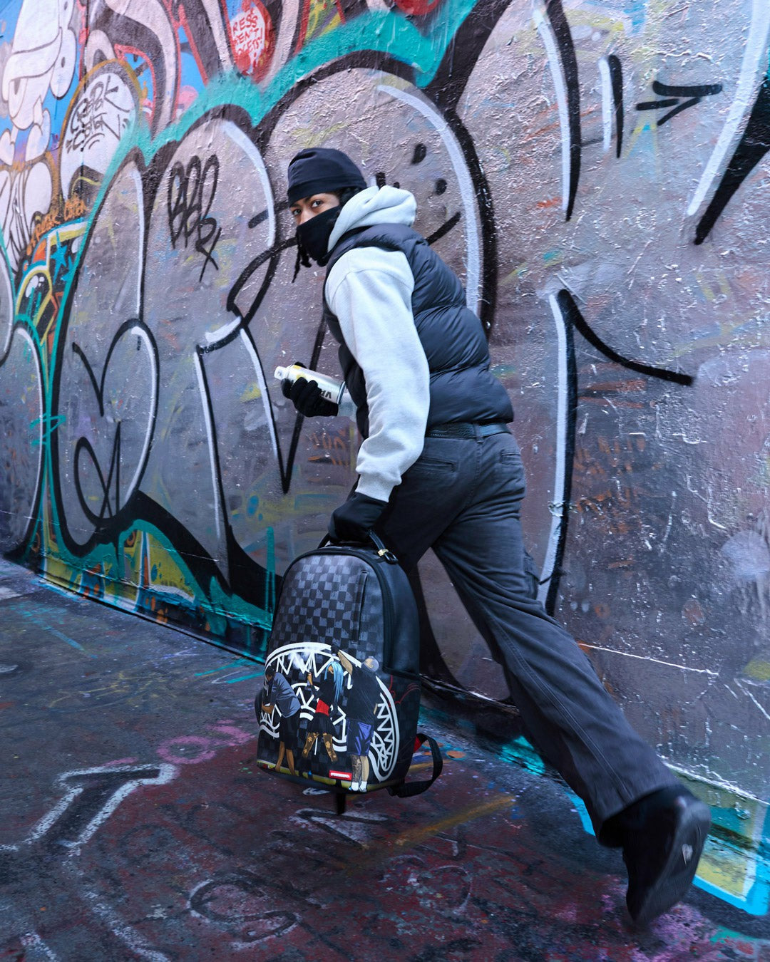 Sprayground - MIDNIGHT MURAL BACKPACK