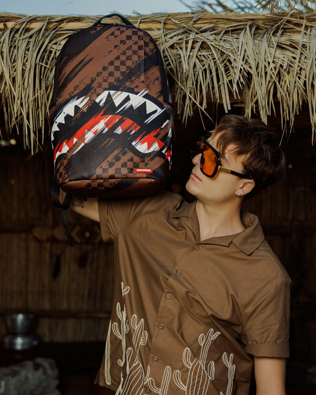 Sprayground - SHARKS IN PARIS NIGHT DRIFT BACKPACK