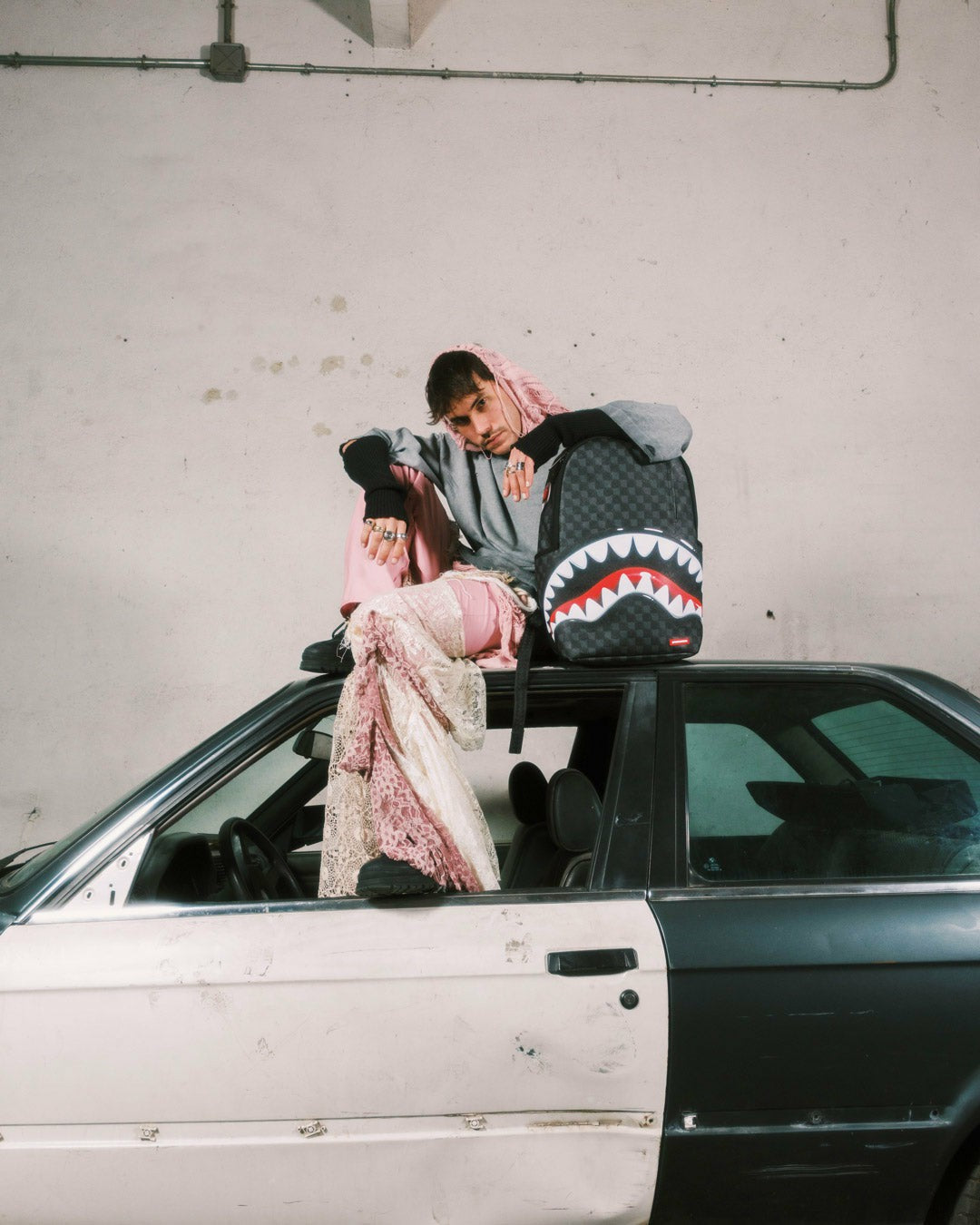 Sprayground - SHARKS IN PARIS HYPER PUFF BACKPACK