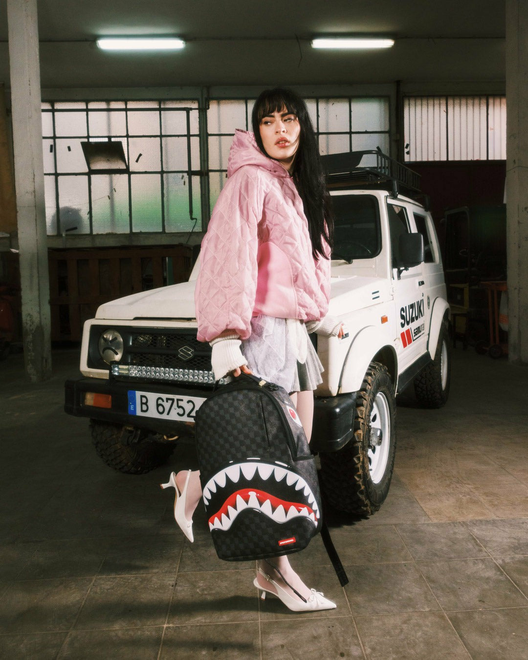 Sprayground - SHARKS IN PARIS HYPER PUFF BACKPACK
