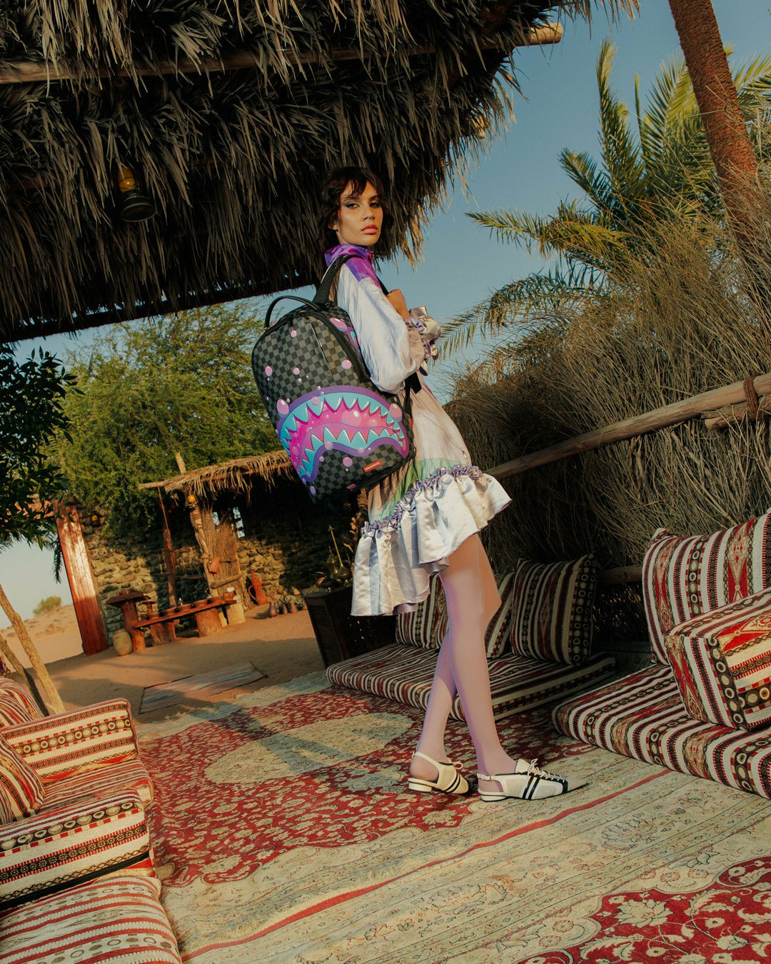Sprayground - PURPLE SLIME SHARK BACKPACK