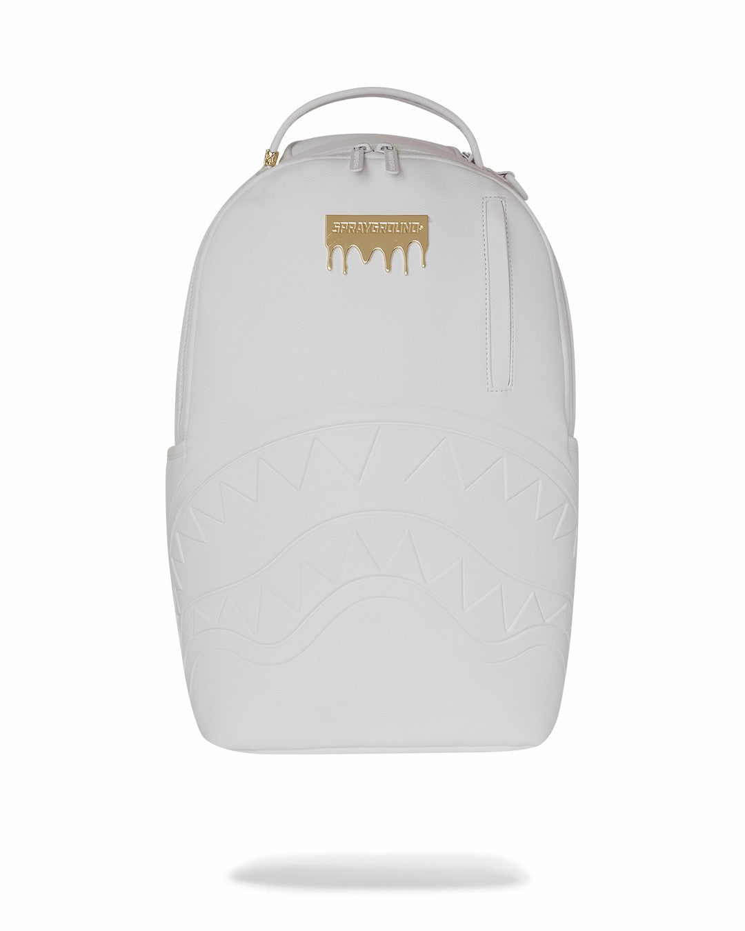 Sprayground - GOLD BRICK LUXE WHITE BACKPACK