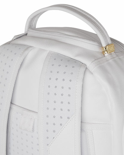Sprayground - GOLD BRICK LUXE WHITE BACKPACK