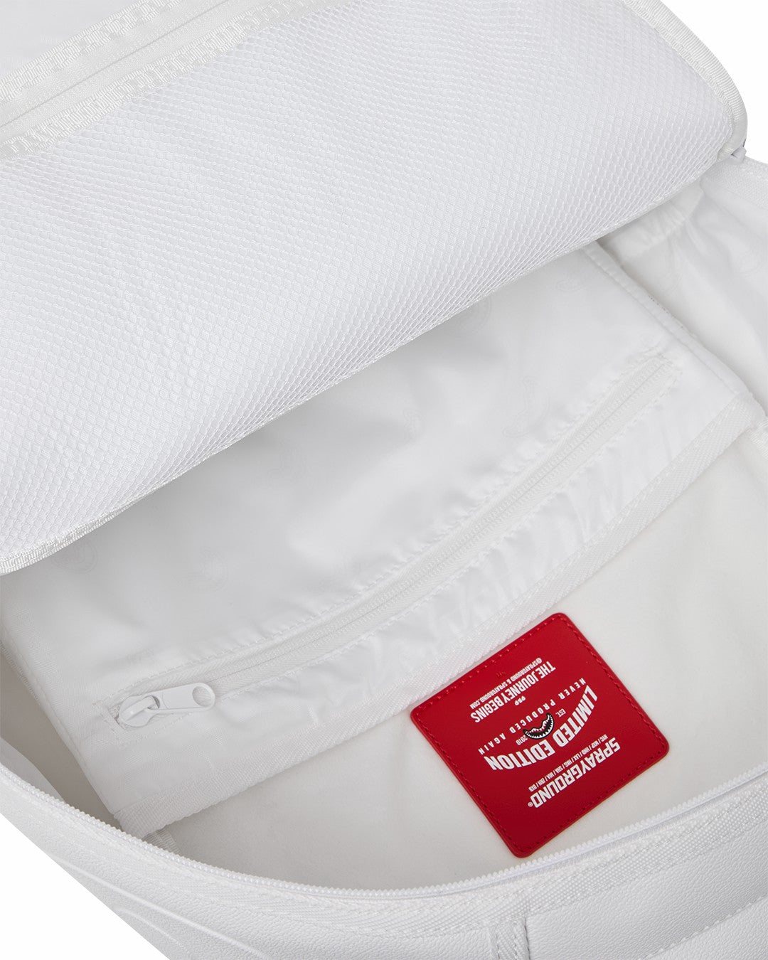 Sprayground - GOLD BRICK LUXE WHITE BACKPACK