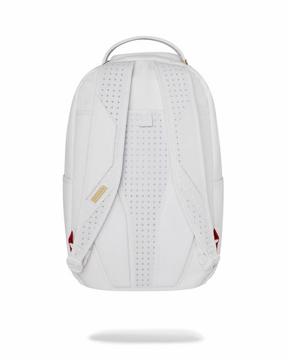 Sprayground - GOLD BRICK LUXE WHITE BACKPACK