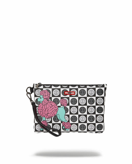 Sprayground - POODLE CHECK RON ENGLISH COLLAB POUCHETTE