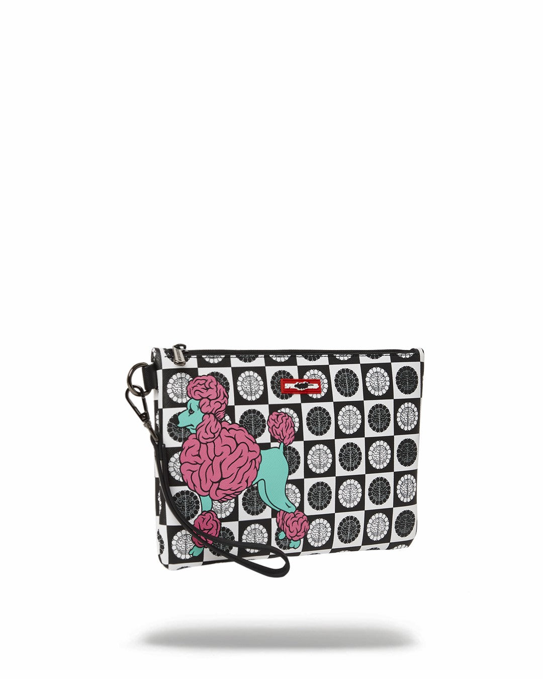 Sprayground - POODLE CHECK RON ENGLISH COLLAB POUCHETTE