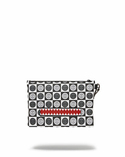 Sprayground - POODLE CHECK RON ENGLISH COLLAB POUCHETTE