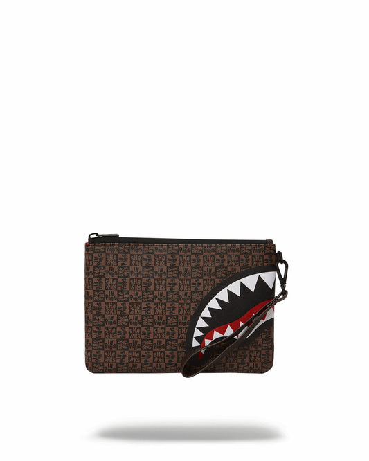 Sprayground - FRENZY SHARKS CROSSOVER CLUTCH